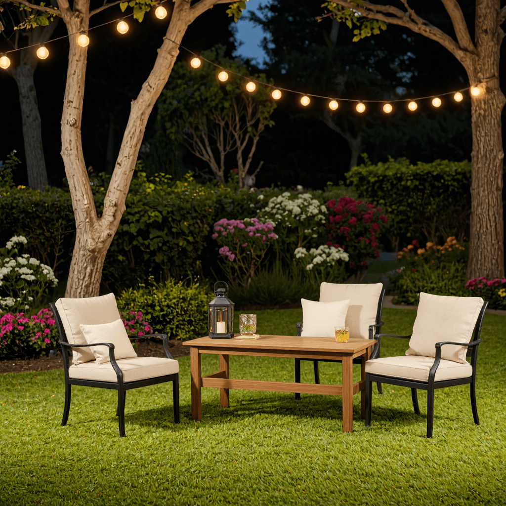 product photography of Outdoor Patio Furniture