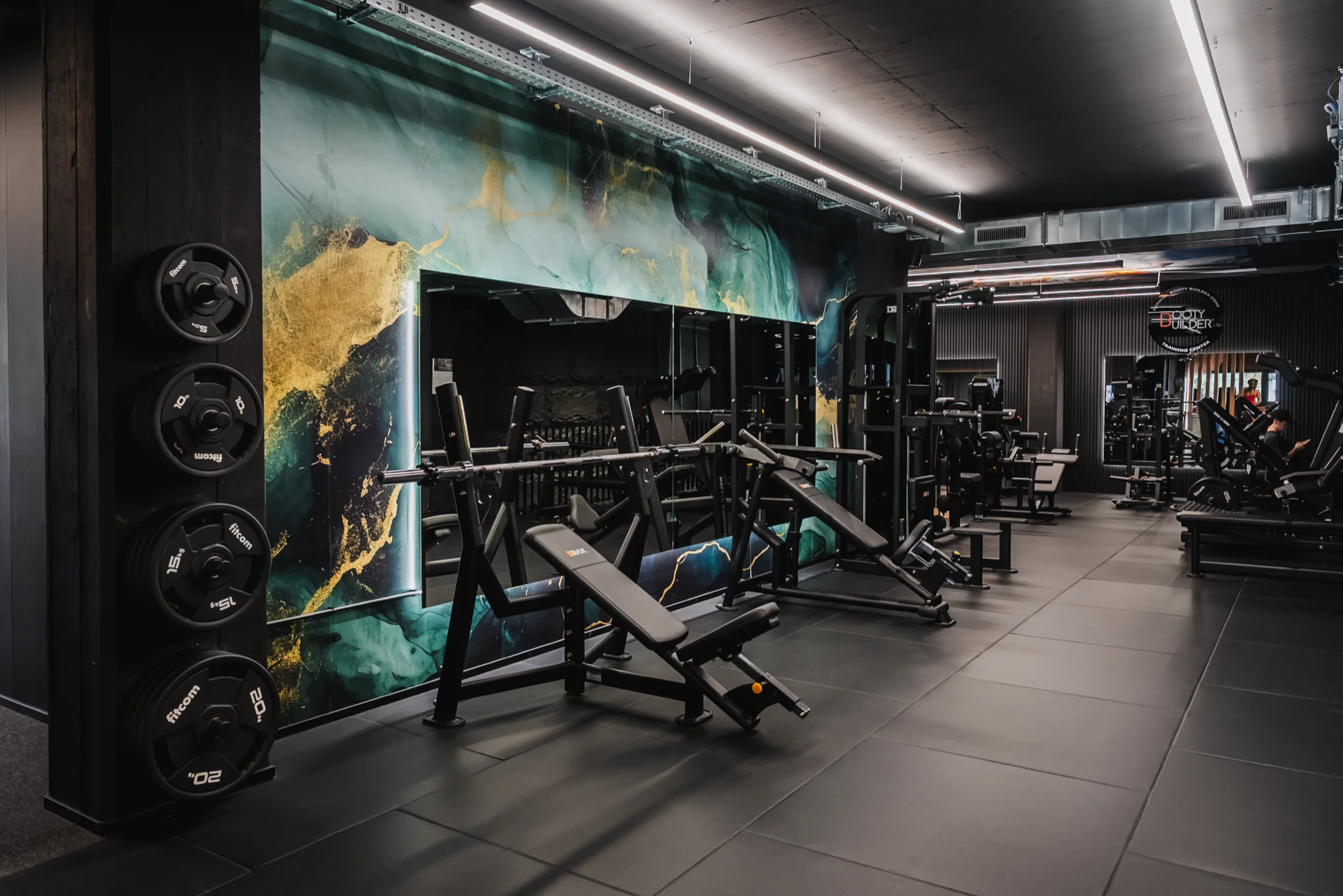 Trainingsgeräte im Kraftwerk Fitness Studio Heerbrugg – hochwertige Ausstattung
