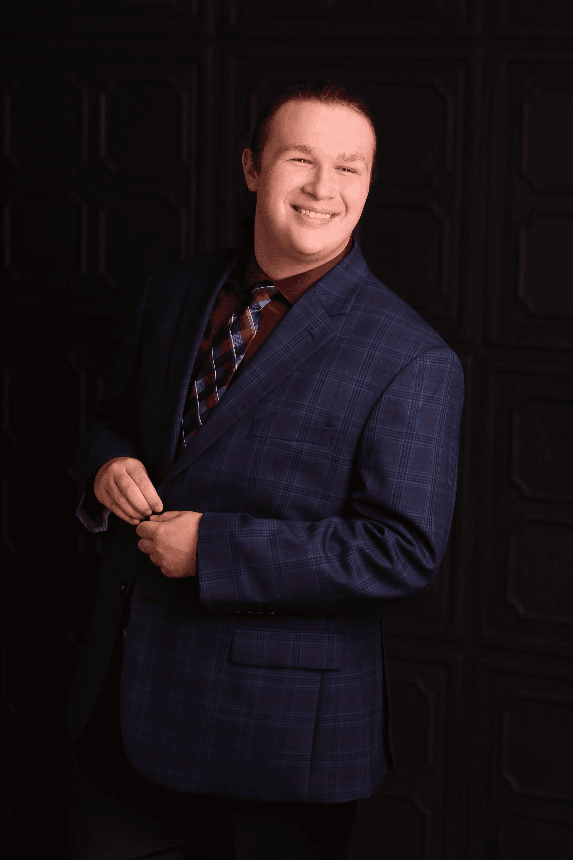 Portrait of portfolio creator