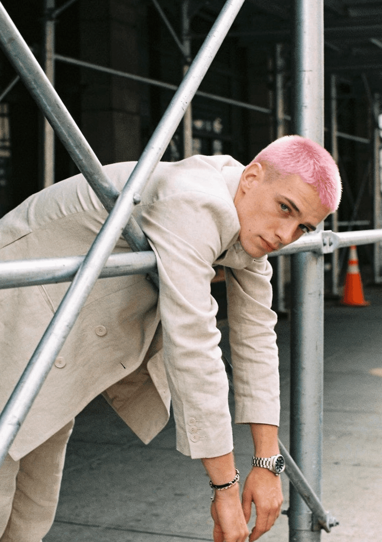 Relaxed Suit Jacket Beige