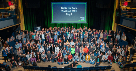 group shot of the attendees of WTD Portland 2025