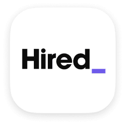 Hired icon