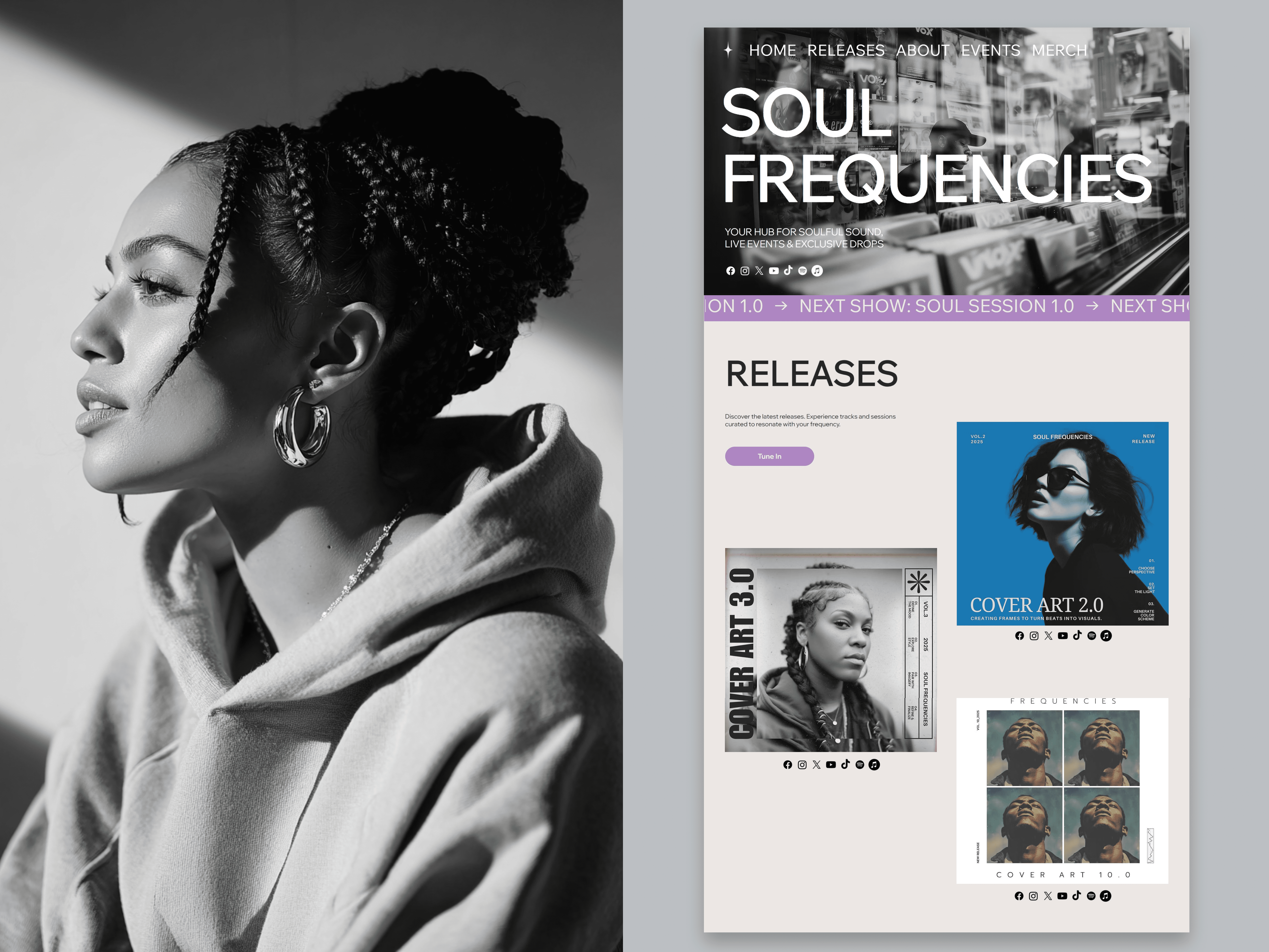 DineCircle UX process presentation slide showing user research insights, journey mapping, wireframes, and final UI screens