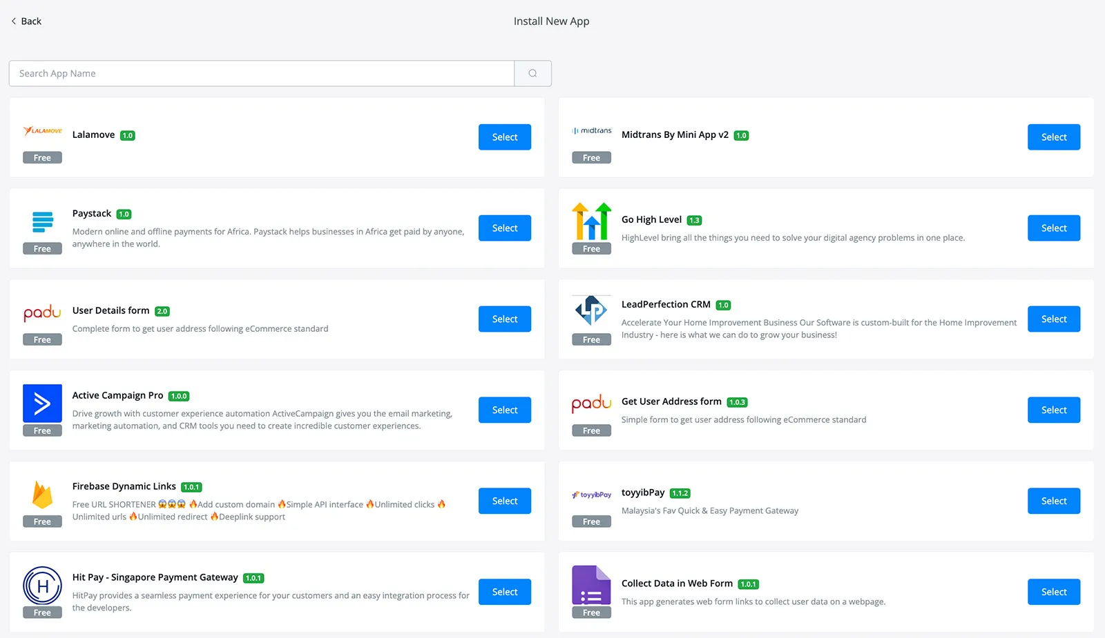UChat Mini Apps