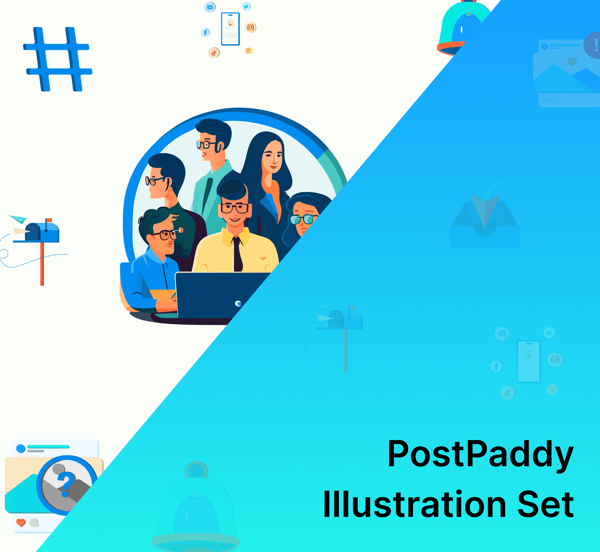 cover for postpaddy illustration