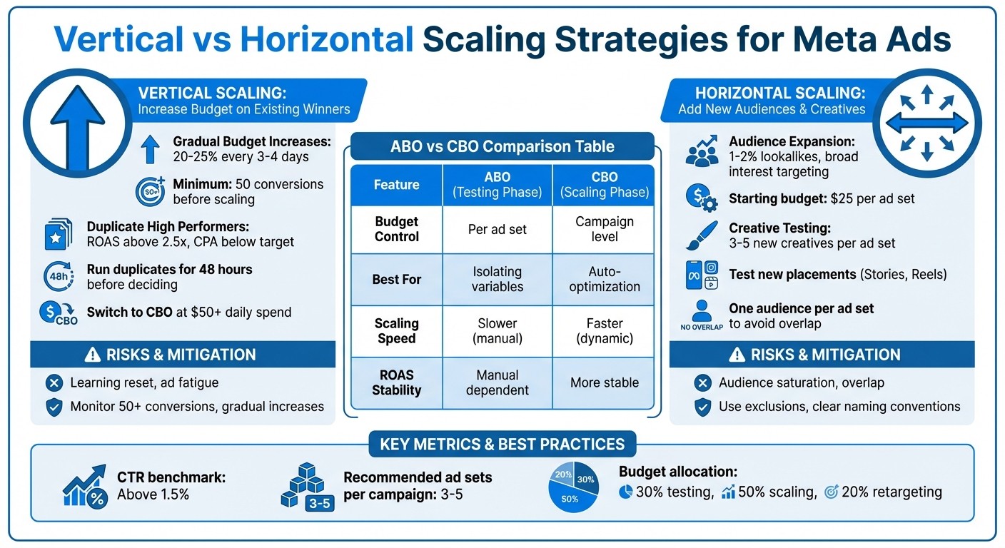 Vertical vs Horizontal Scaling Strategies for Meta Ads