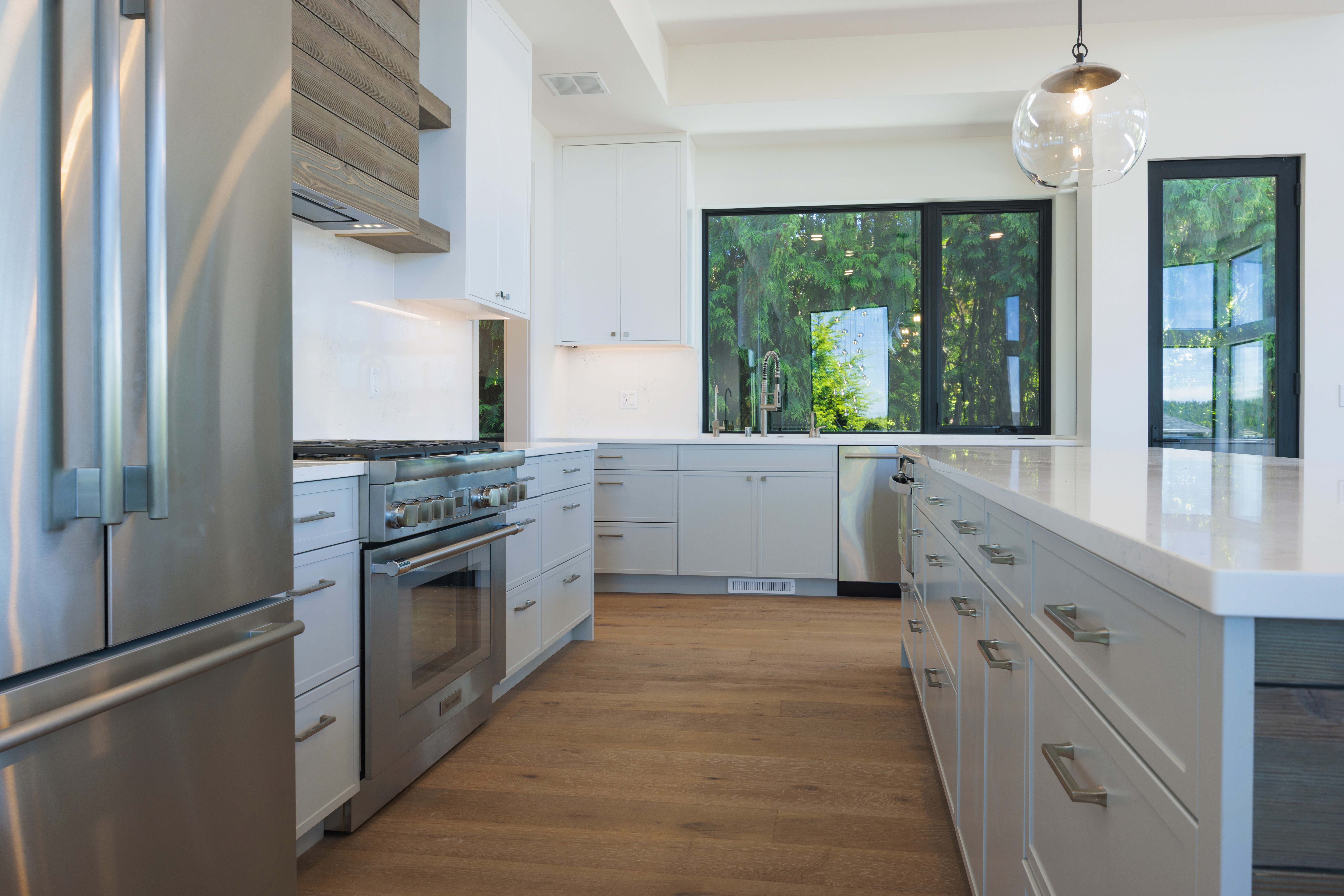 Bright Kitchen - Renton Custom Home