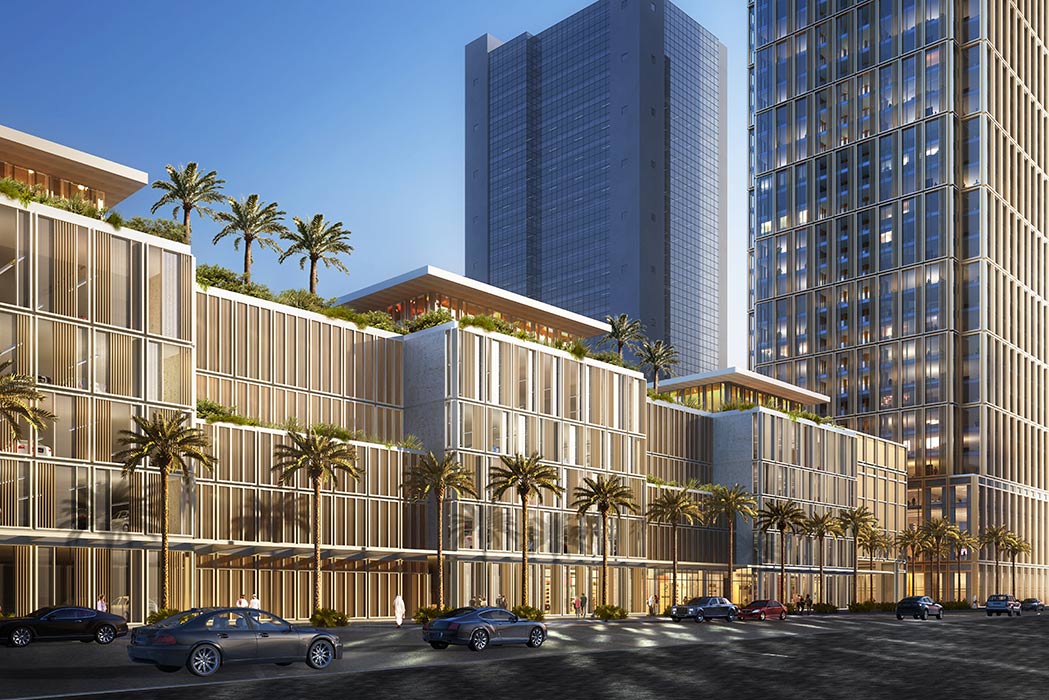 Artistic view of City Tower 1 showcasing Dubai’s new skyline icon.