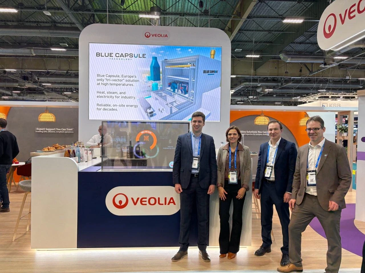 Veolia agreement for fuel handling machine