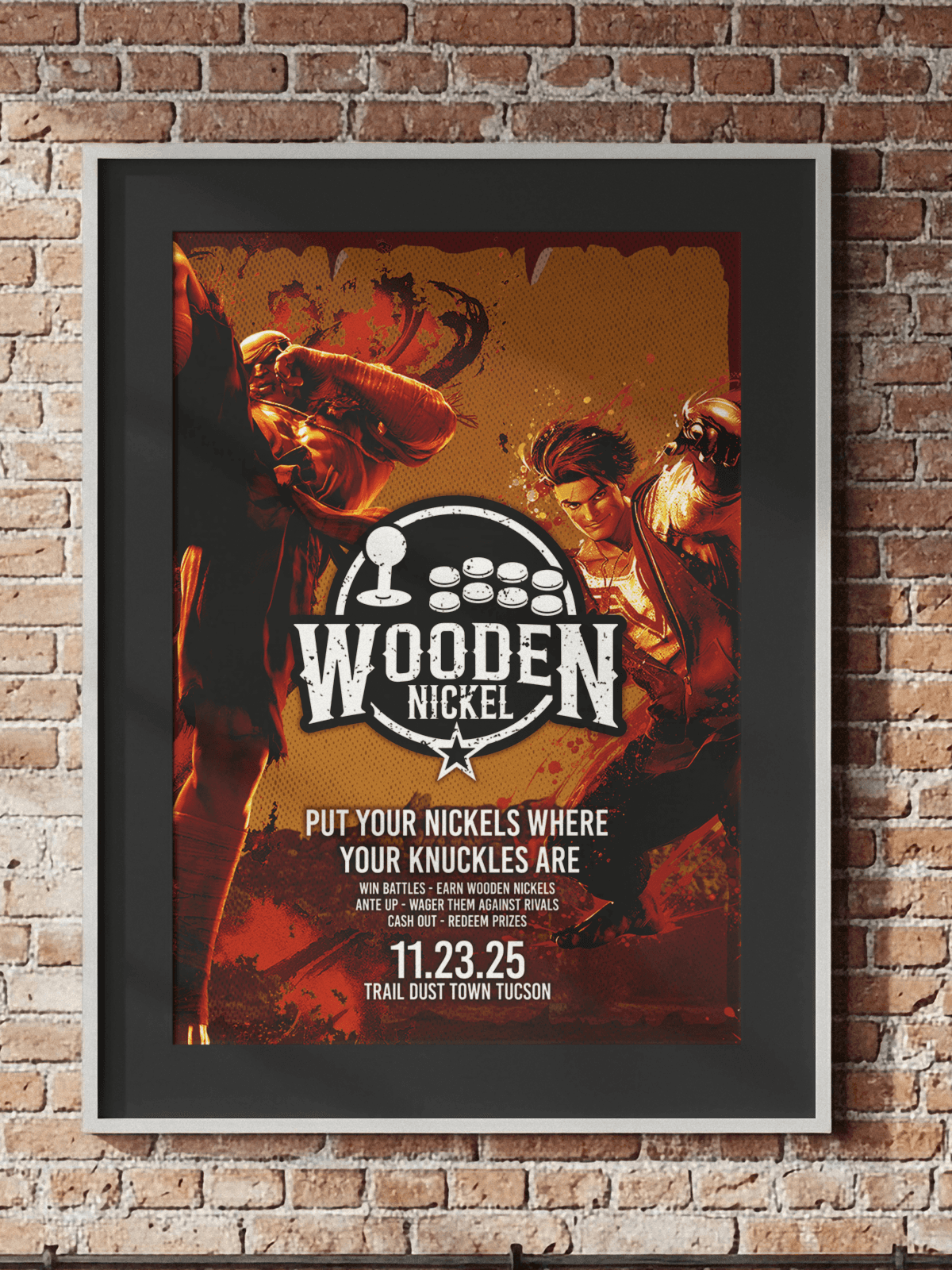 Black and white wave