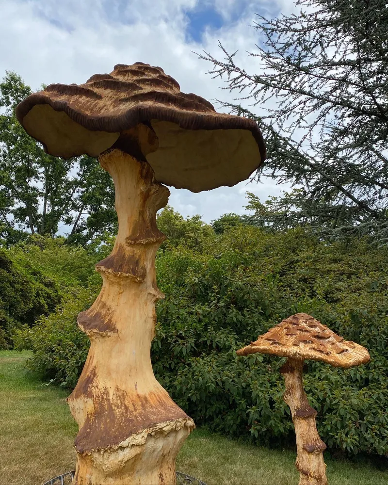 Mycleium Major and Minor outdoor sculptures