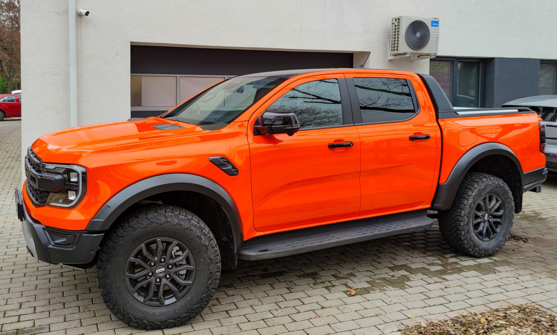 Ford Ranger színes karosszériavédő fóliával