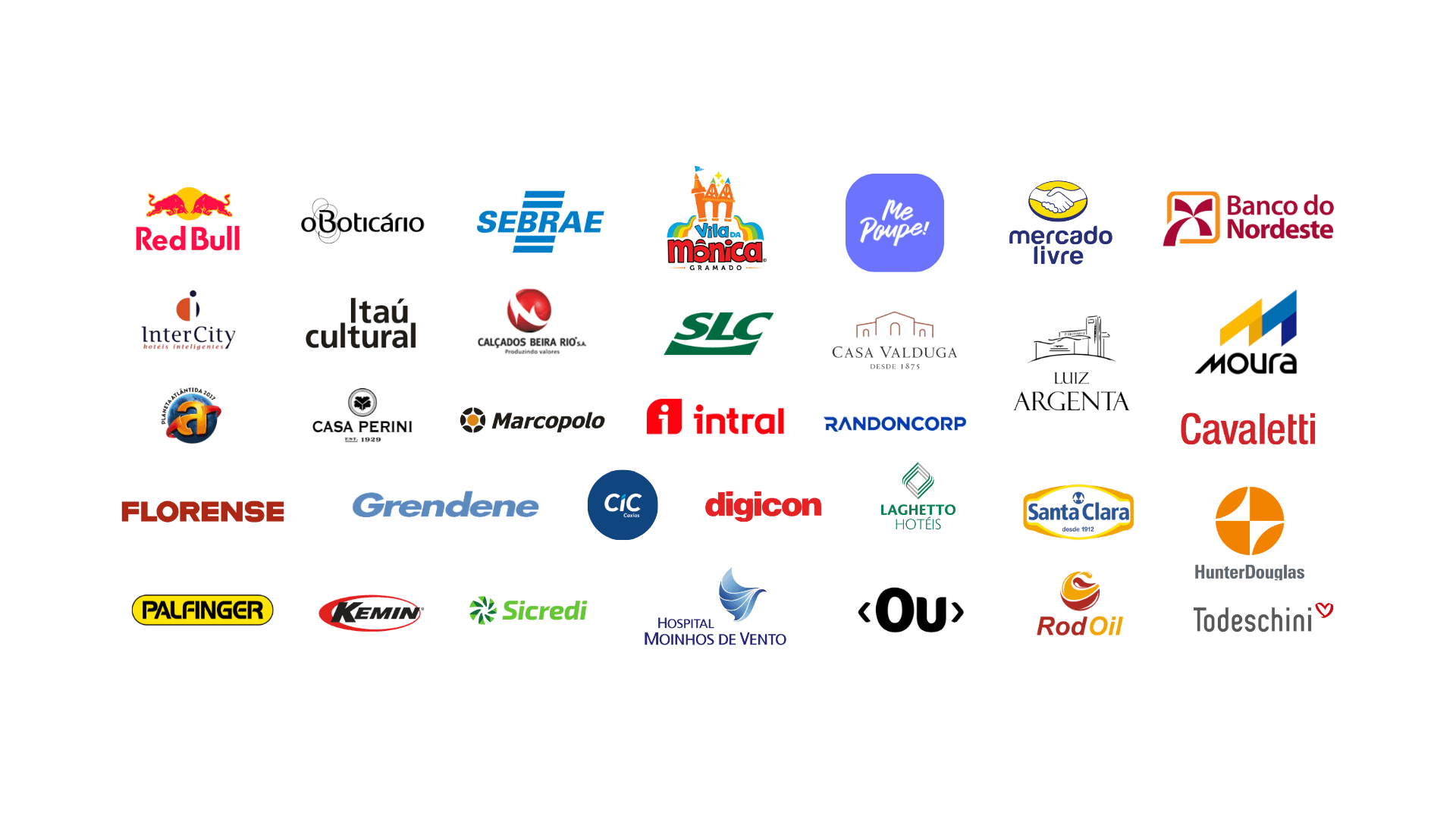 Marcas que confiaram no trabalho de Marcelo Andrighetti