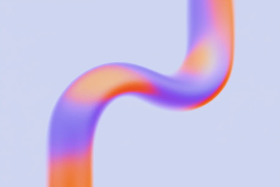Abstract gradient in Sovendus Colors
