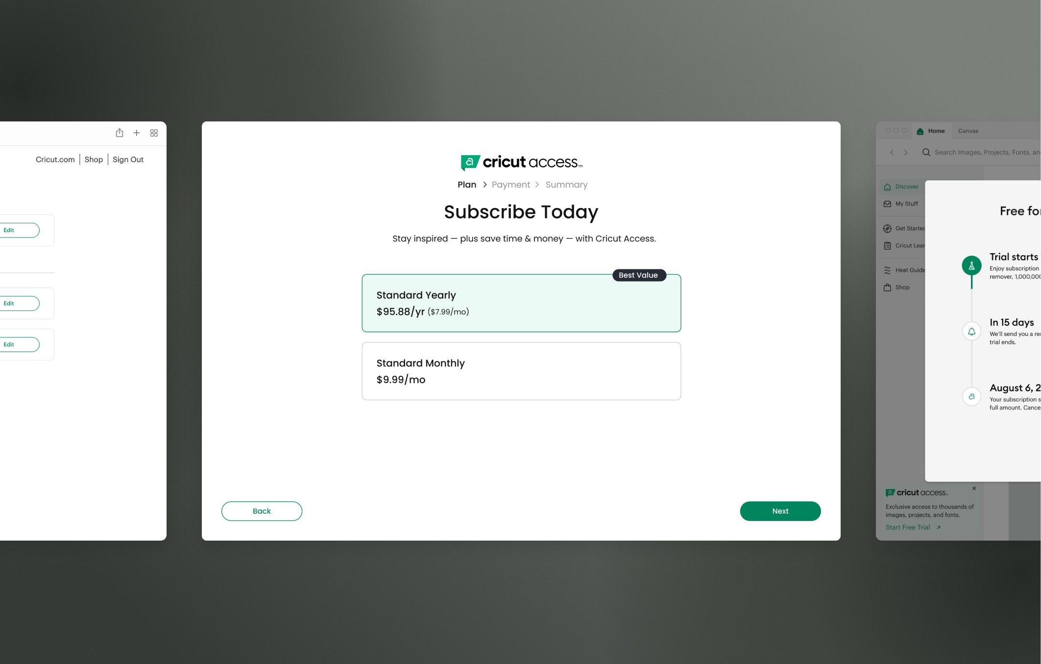 Created updated sign-up flows with navigational “crumbs” and enhanced desktop components, reducing friction and supporting smoother user onboarding.