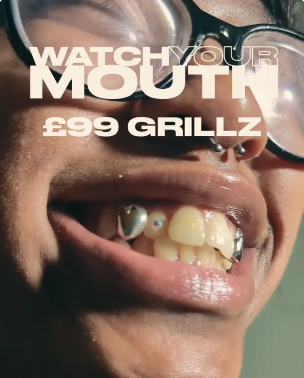 Image of Girl with Grillz