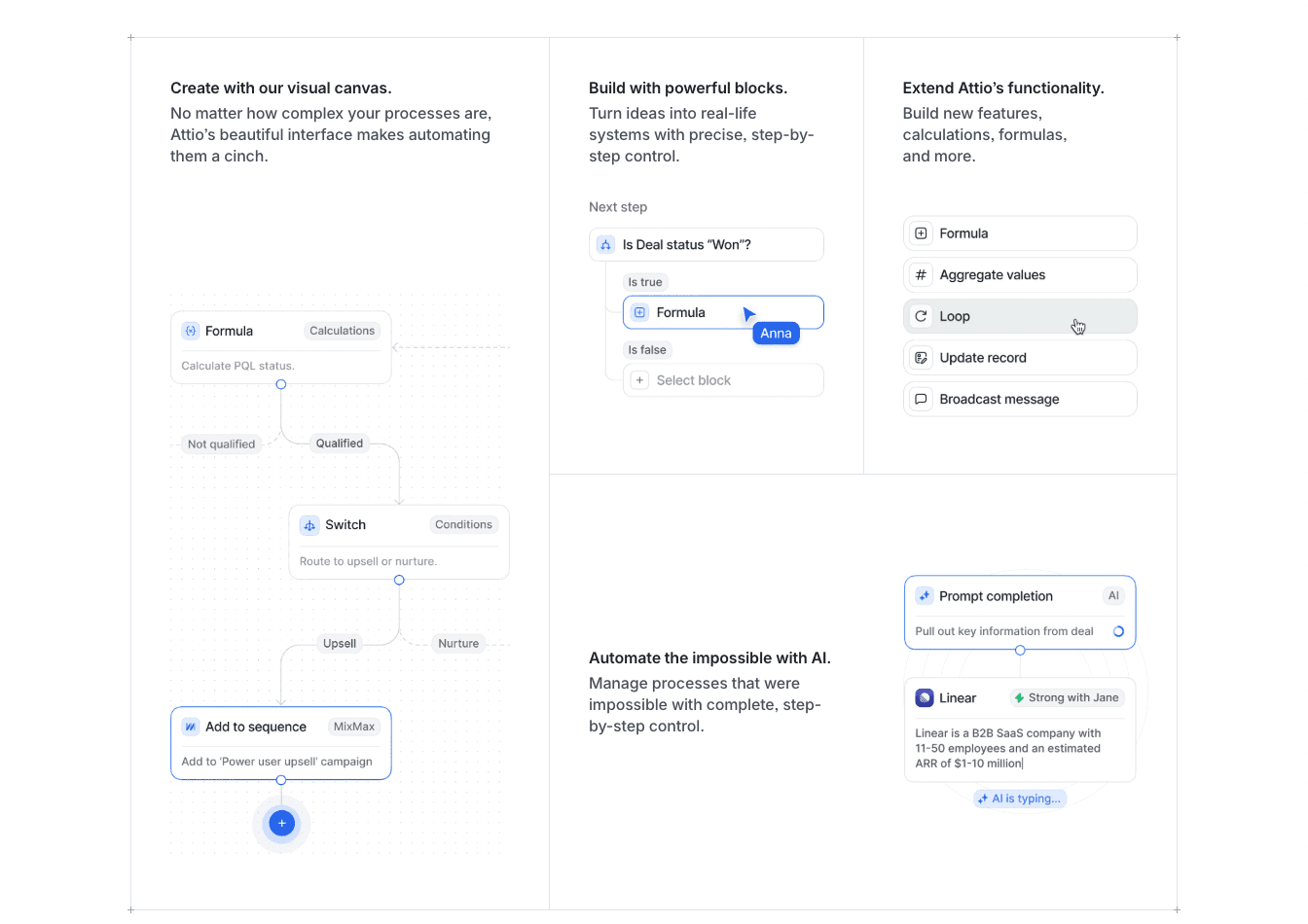 4 Ways AI CRMs Kill Admin Work attio 2