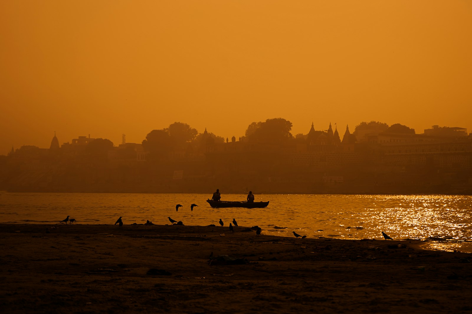 Varanasi Boat at Dawn