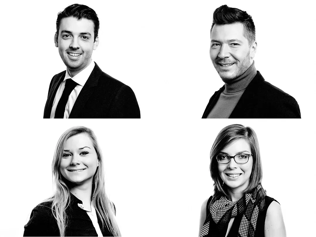 Portraits noir et blanc collaborateurs — photographe corporate Lille Hauts de France | Anteale Yann Manac’h 2025