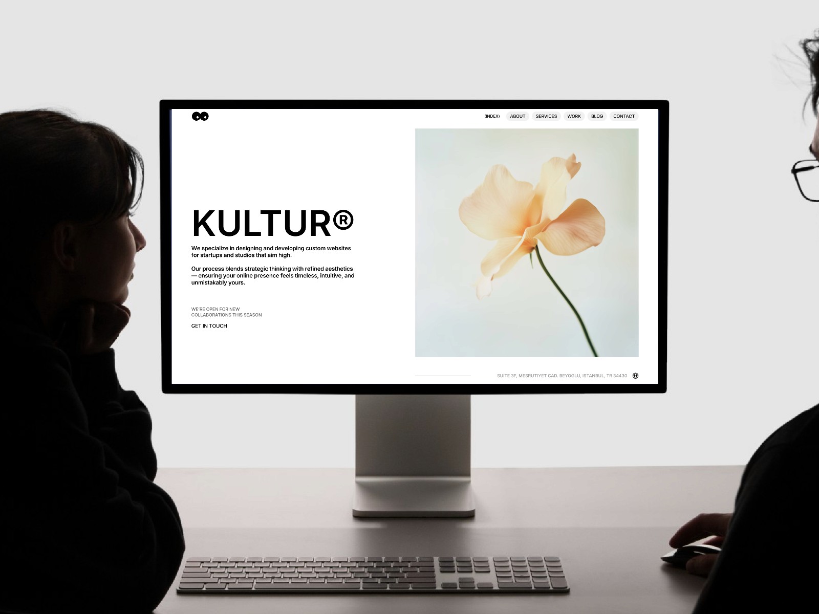 KULTUR — 极简现代创意机构官网设计灵感