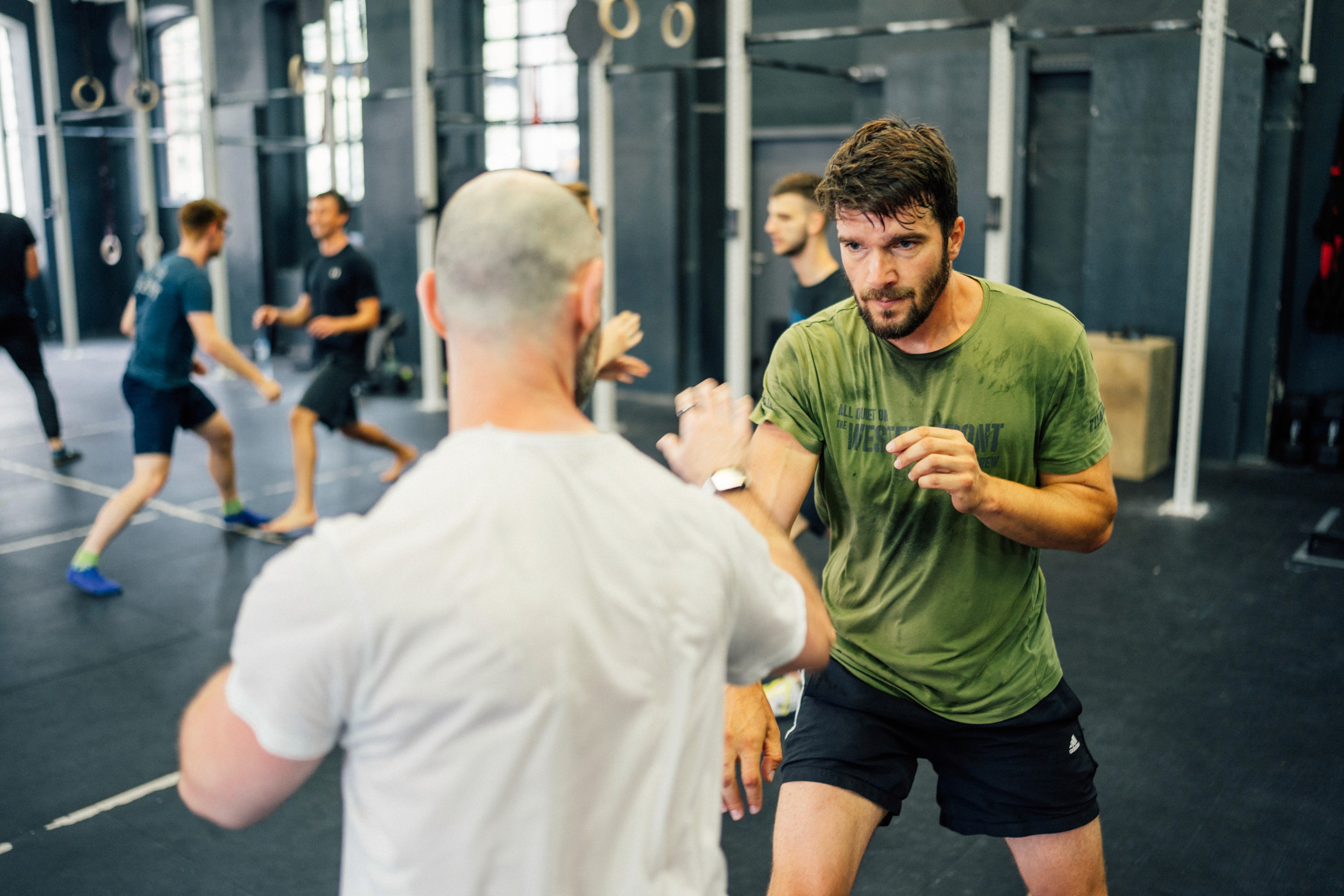 People at Crossfit Gym Plzen