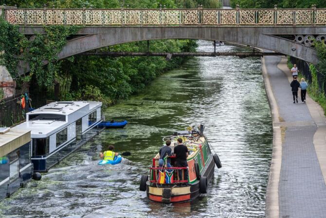 Take a ride on a canal waterbus&nbsp;