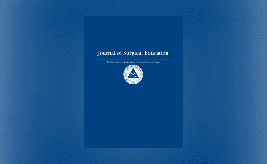 Journal of surgical education cover