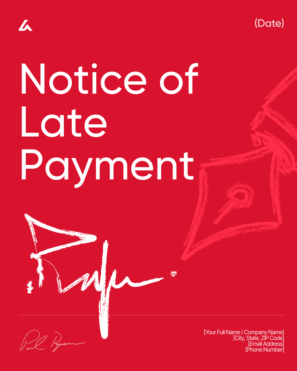 Notice of Late Payment