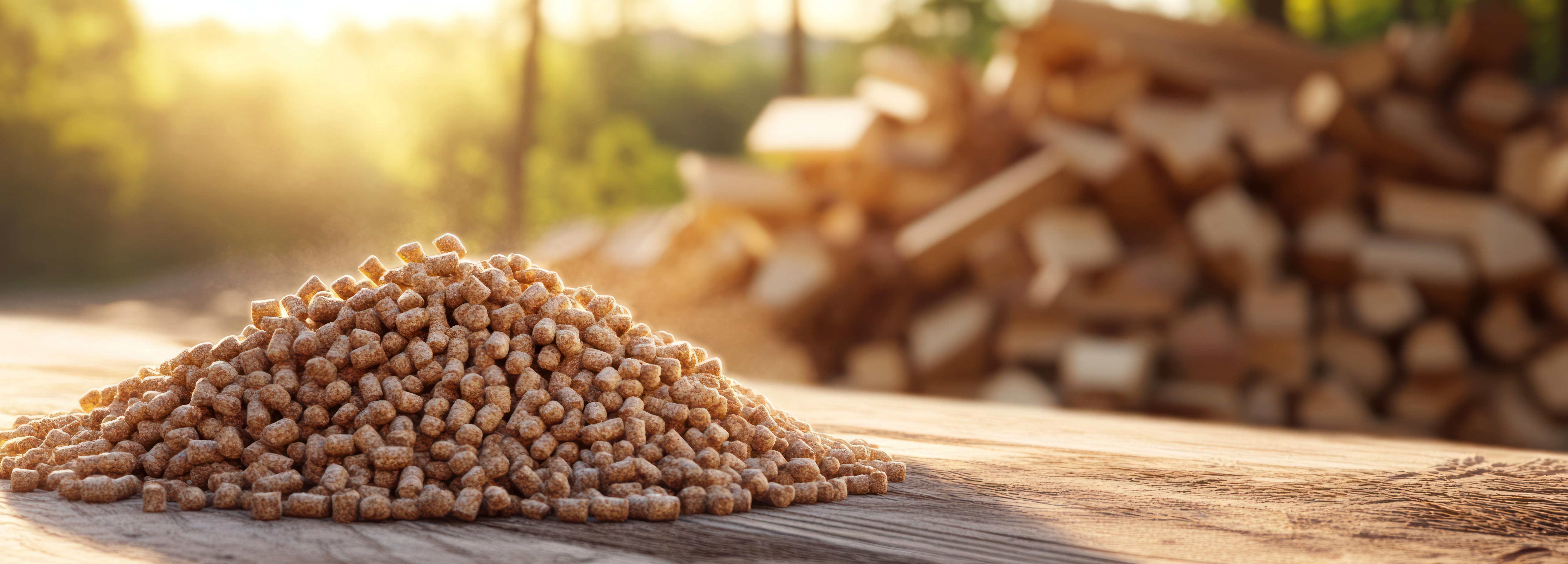 Wood chip biomass fuel