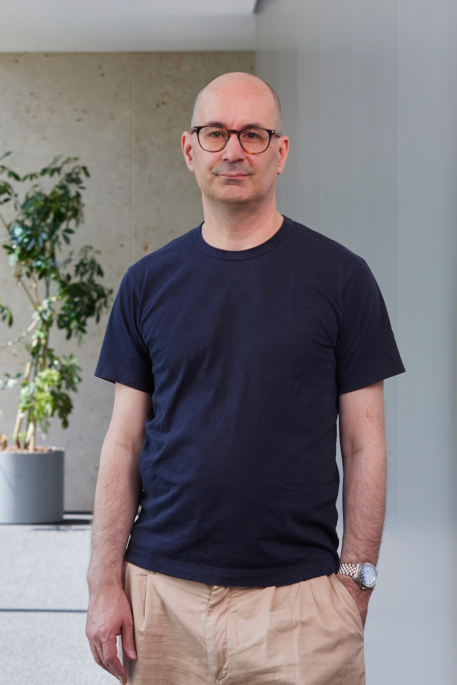 Portrait von Andreas Gärtner, Brand Designer von Formbureau