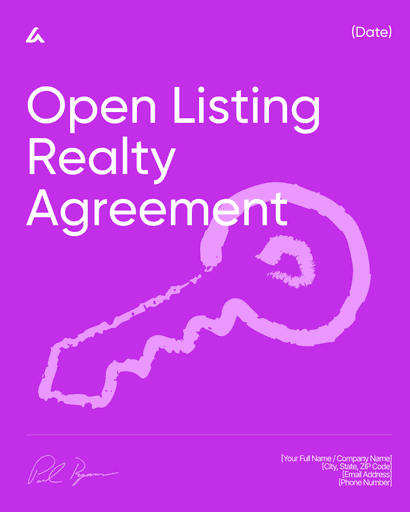 Open Listing Realty Agreement