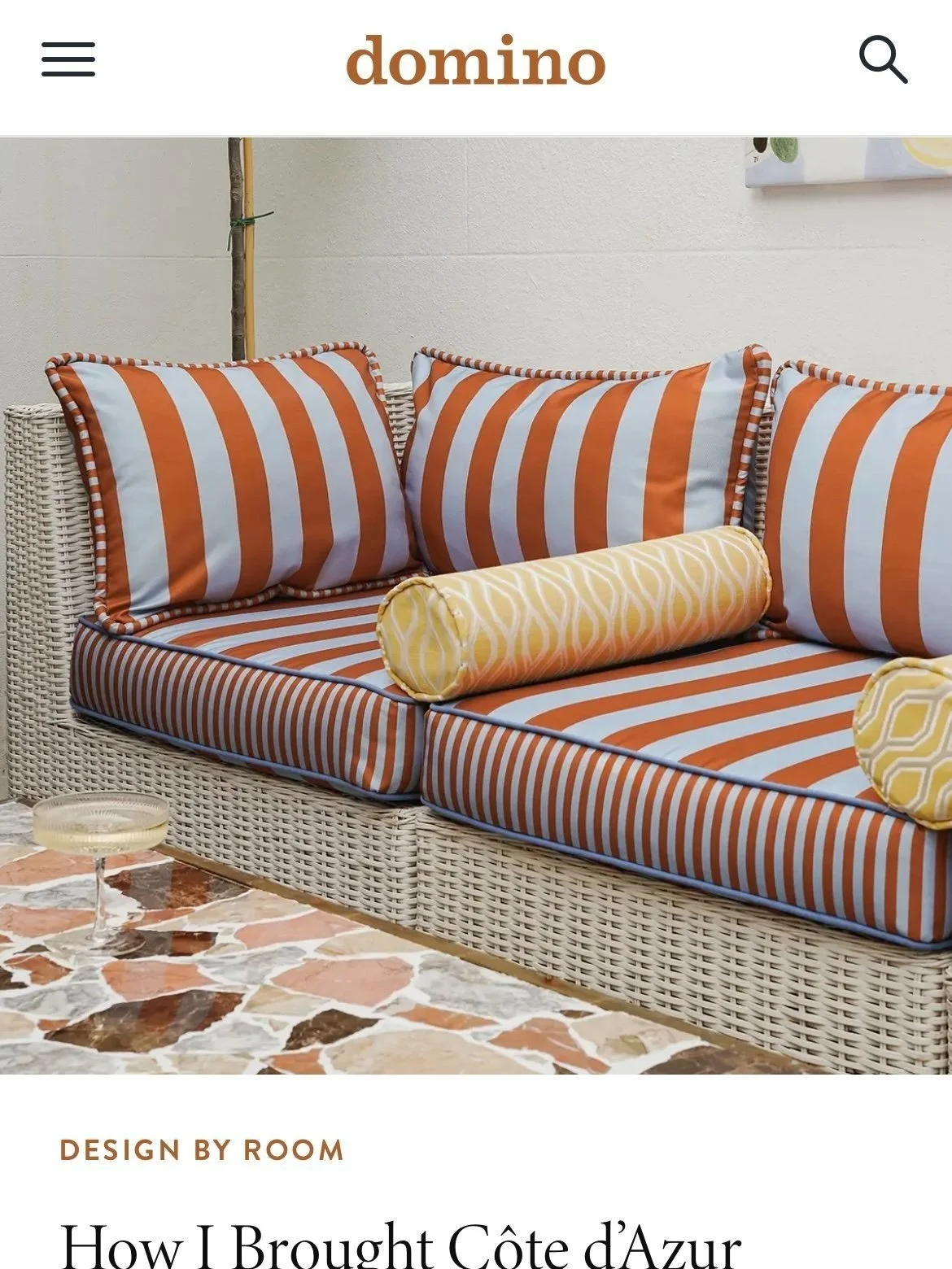 Atelier Akuko interior featured in Domino magazine