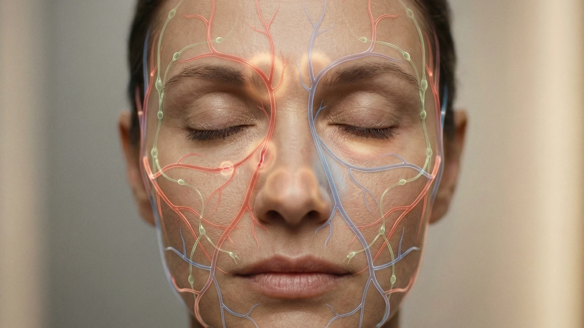 Mapeamento vascular da face com destaque para artérias e veias faciais, aplicado ao planejamento seguro na harmonização facial