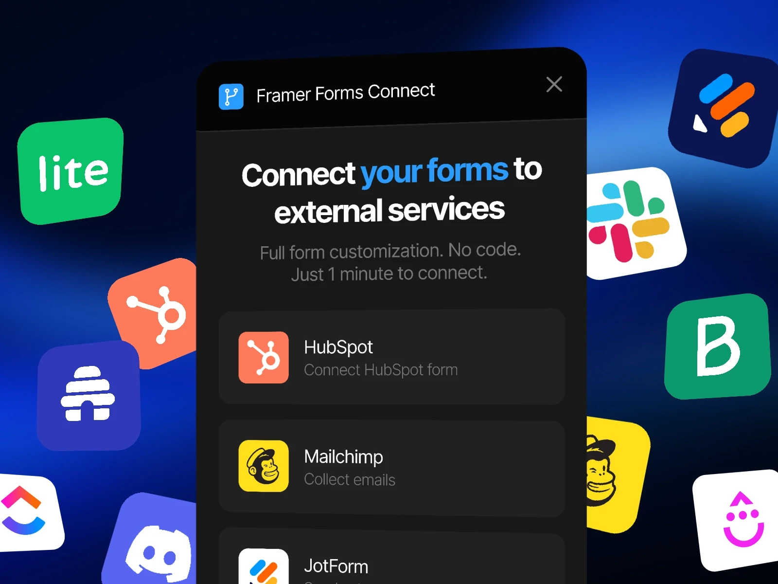Framer Forms Connect thumbnail