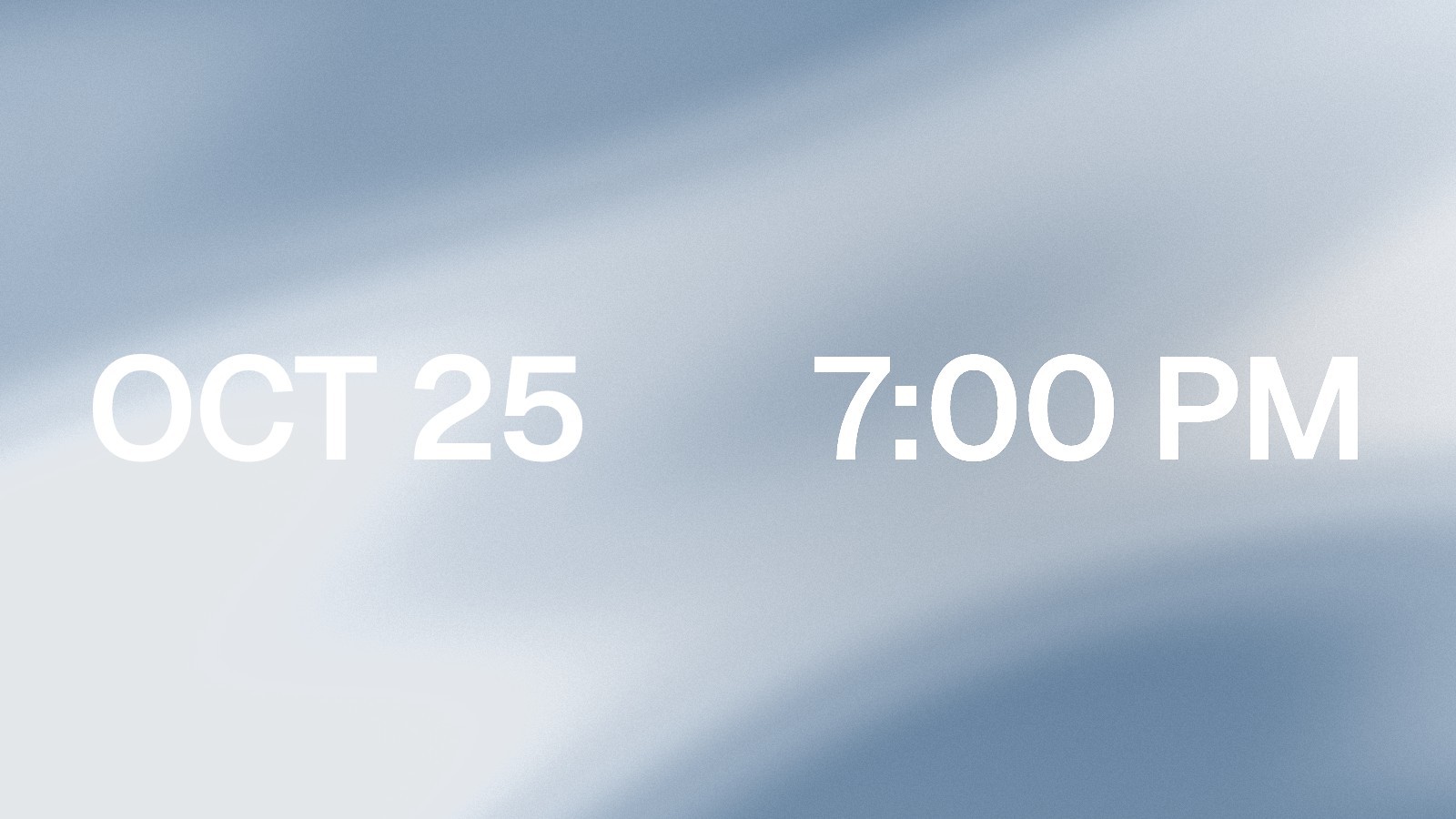 Nowline OCT 25 7:00 PM banner
