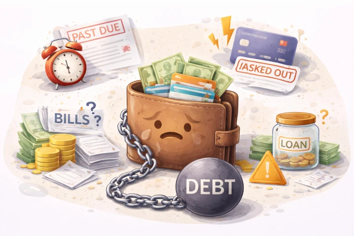 Warning signs you are entering a debt trap