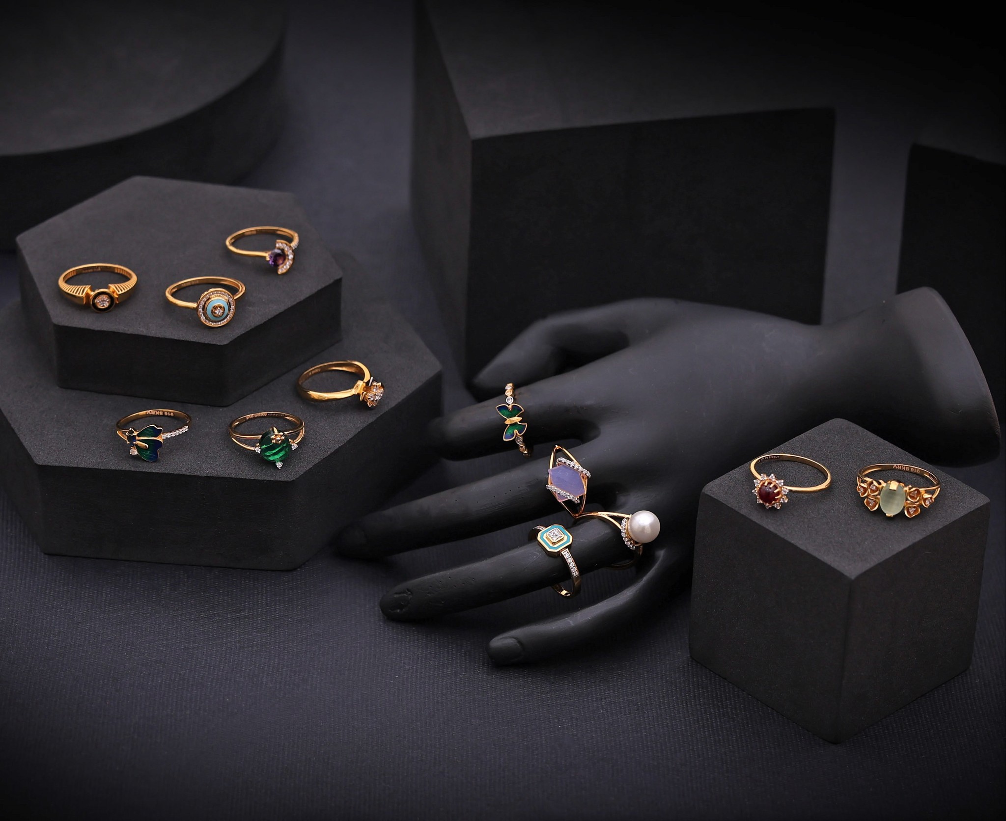 Exquisite handcrafted jewellery by Jora, blending timeless craftsmanship with modern elegance