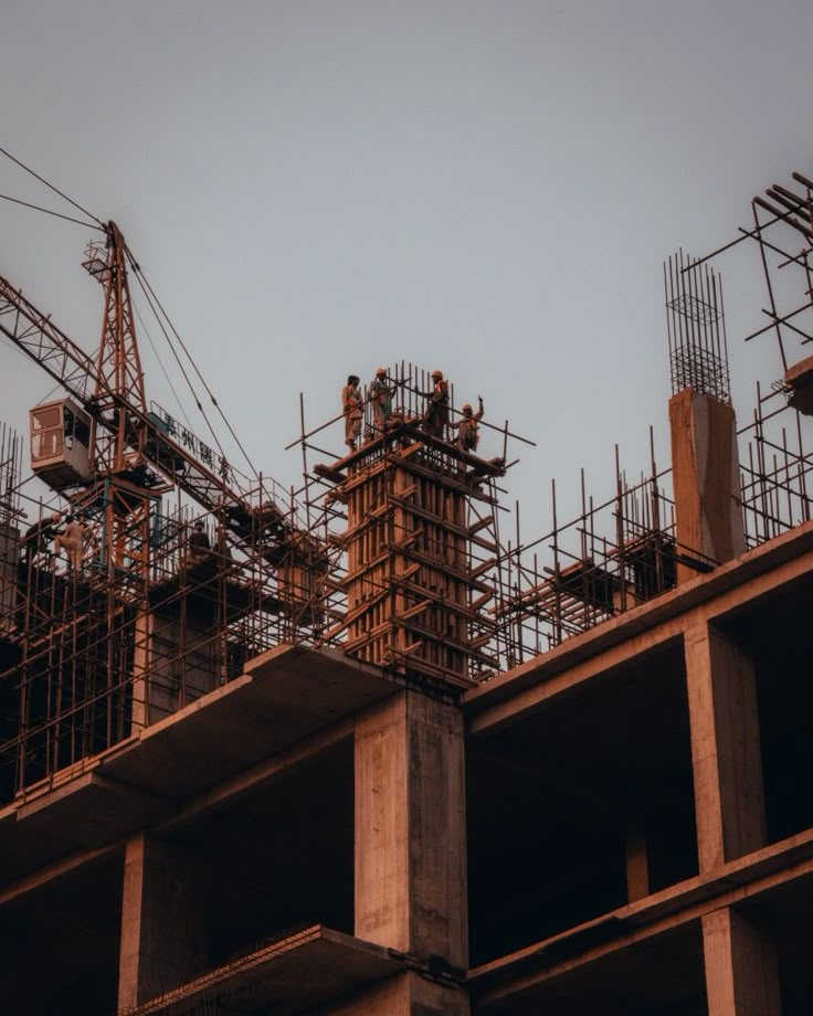 Construction project in progress