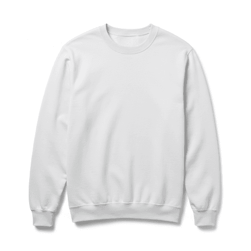 Crewneck sweatshirt mockup front