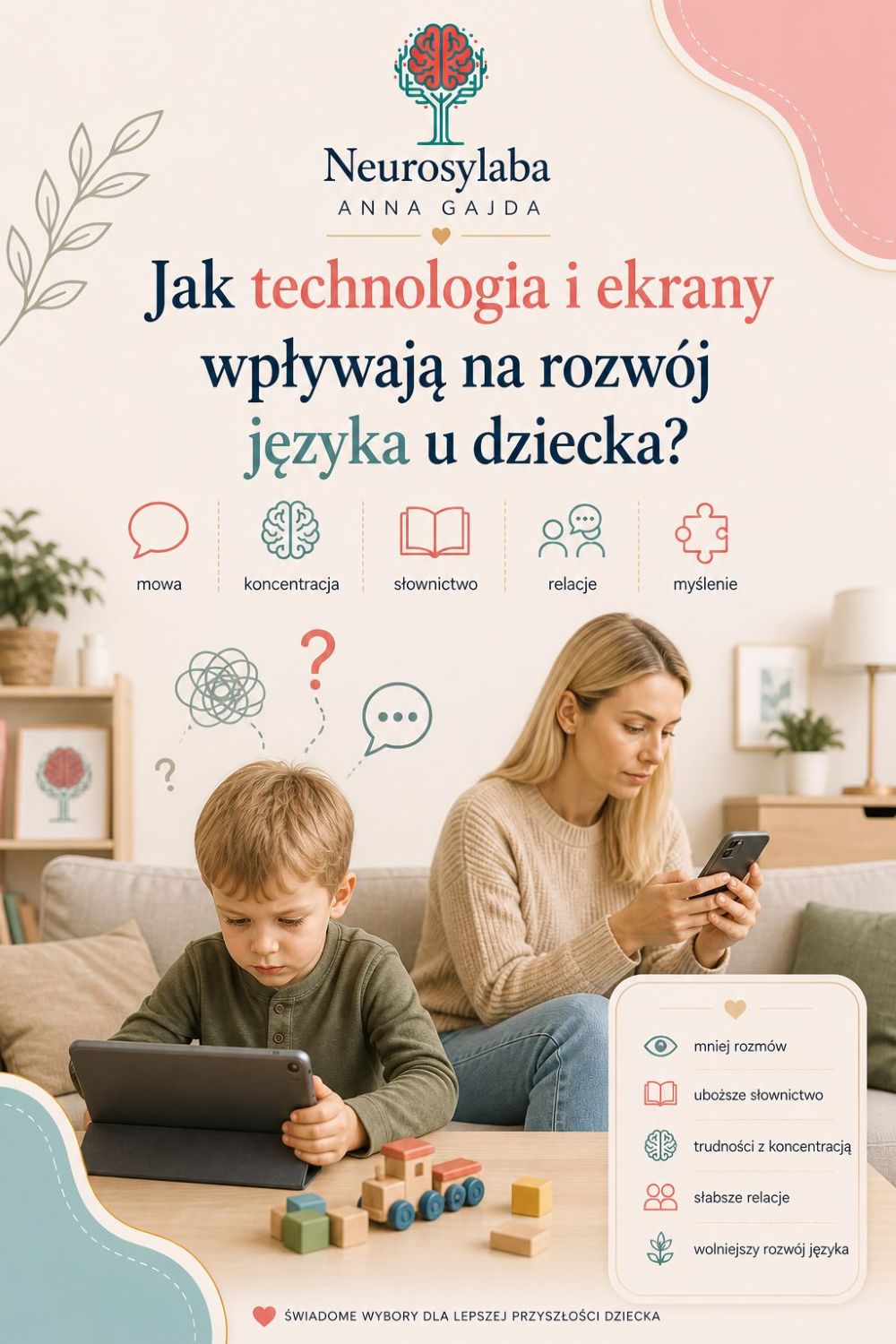 Okładka artykuł Jak technologia i ekrany wpływają