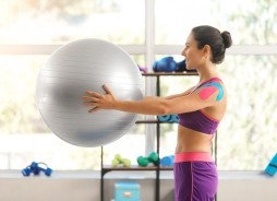 Sports injury physiotherapy rehabilitation session