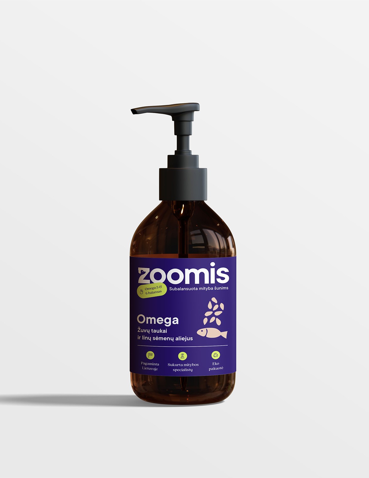 liquid supplement for pets label design