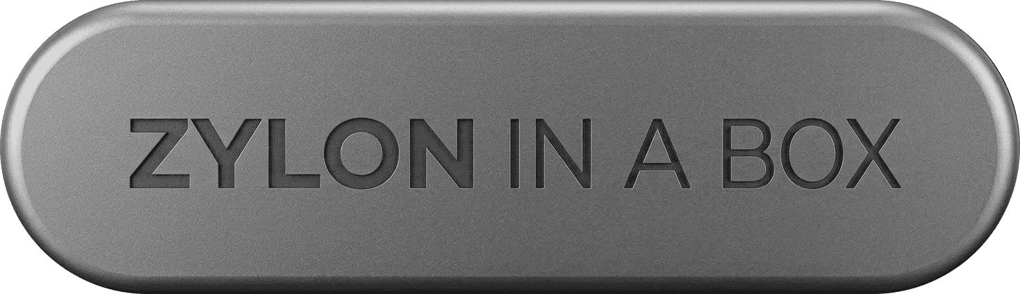 zylon in a box is a preconfigured server that is ready to install and run