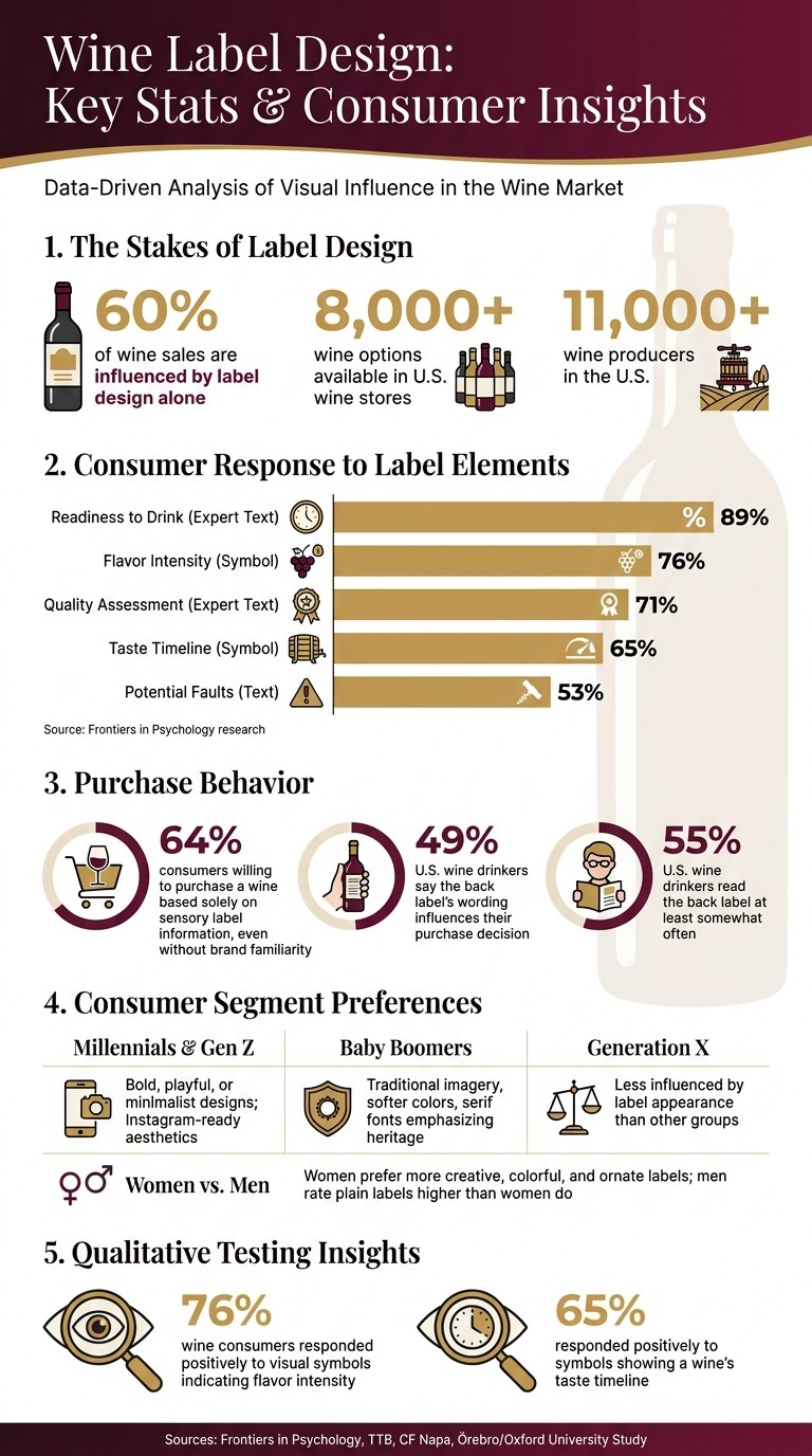 Wine Label Design: Key Stats & Consumer Insights