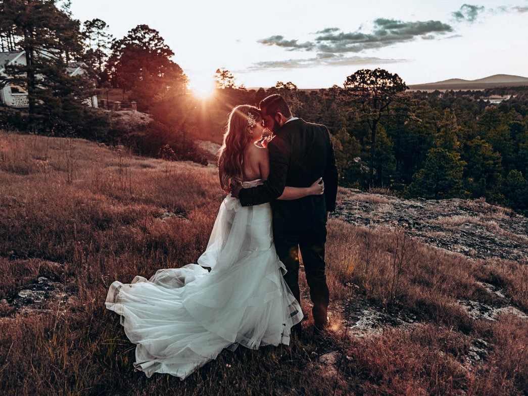 beautiful couple outdoors