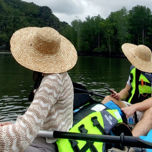 基利姆地質公園：蘭卡威的導覽紅樹林皮艇之旅 + 午餐門票