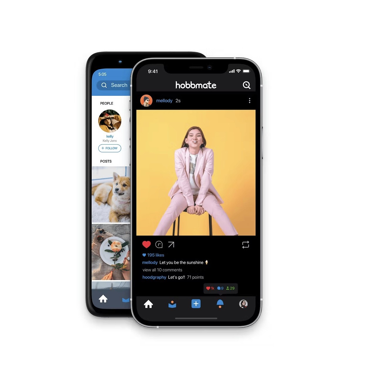 Example work of framer development