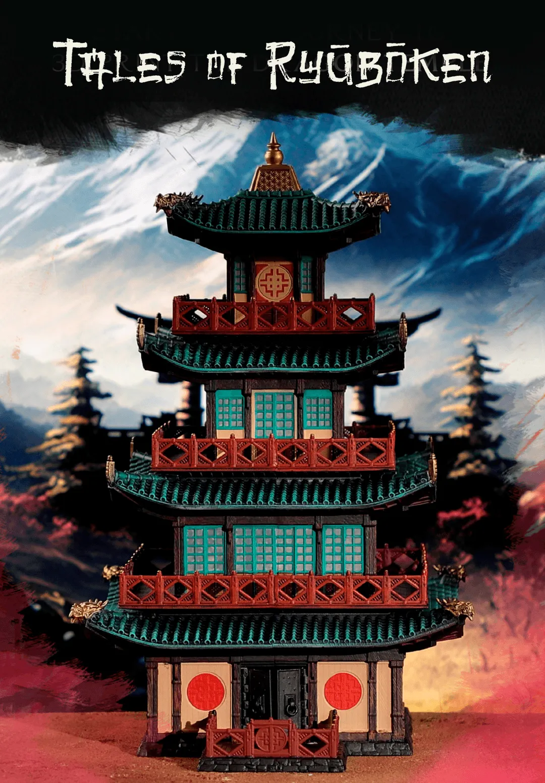 Village Temple – Dice Tower from Loot Studio’s bundle Tales of Ryuboken.