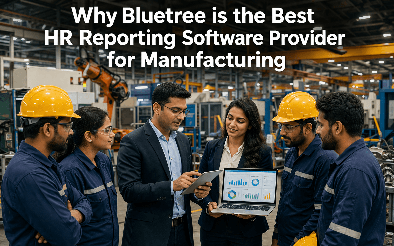 Why Bluetree is the best hr reporting software provider for manufacturing?