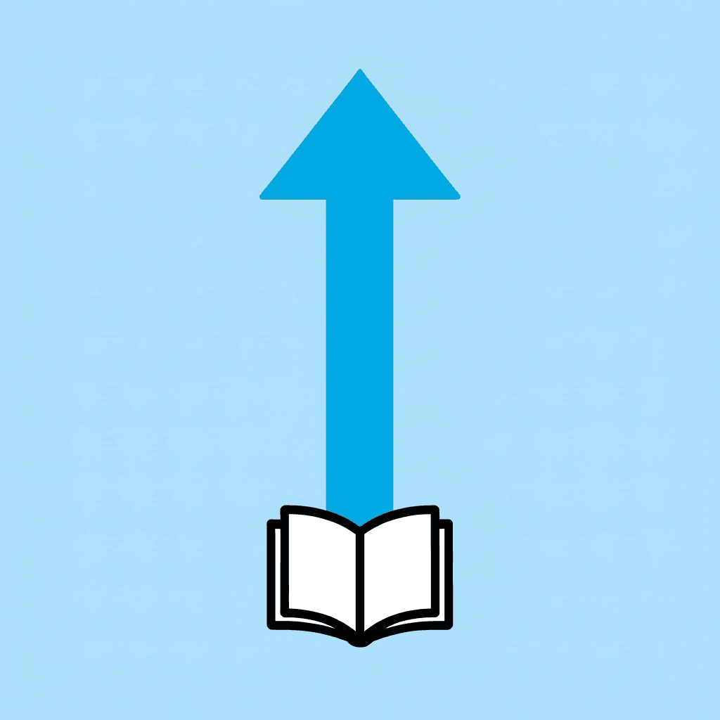 Upward arrow showing progression from preschool preparation to lifelong learning success